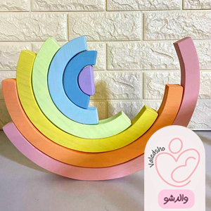 دکوری طرح رنگین کمان