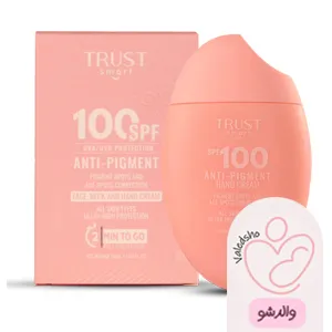 کرم ضد آفتاب SPF100 برند تراست اسمارت