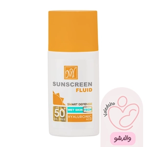 ضد آفتاب فلوئید مدل هیالورونیک اسید SPF50