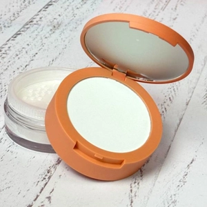 پودر فیکس دو منظوره نارنجی شیگلم رنگ Natural Linen 1 پودر فیکس شیگلم