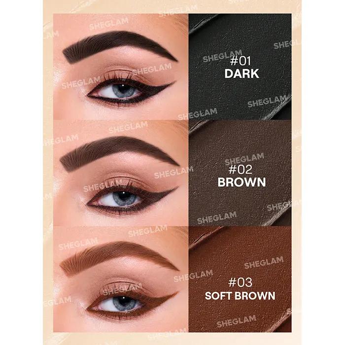 پالت 3 عددی خط چشم و ابرو‌ ژلی