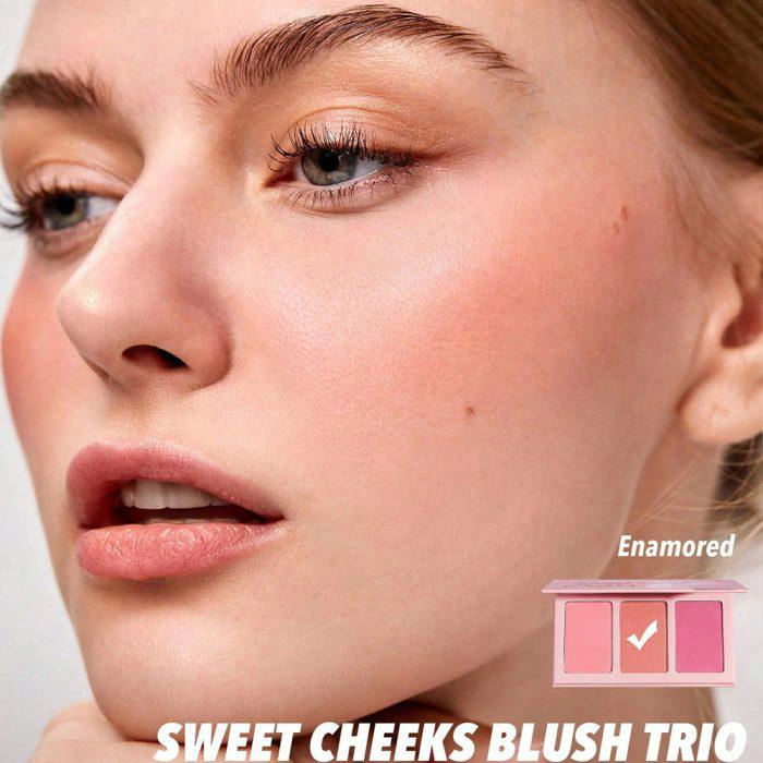 پالت رژگونه سه رنگ بستنی شیگلم مدل Enamored