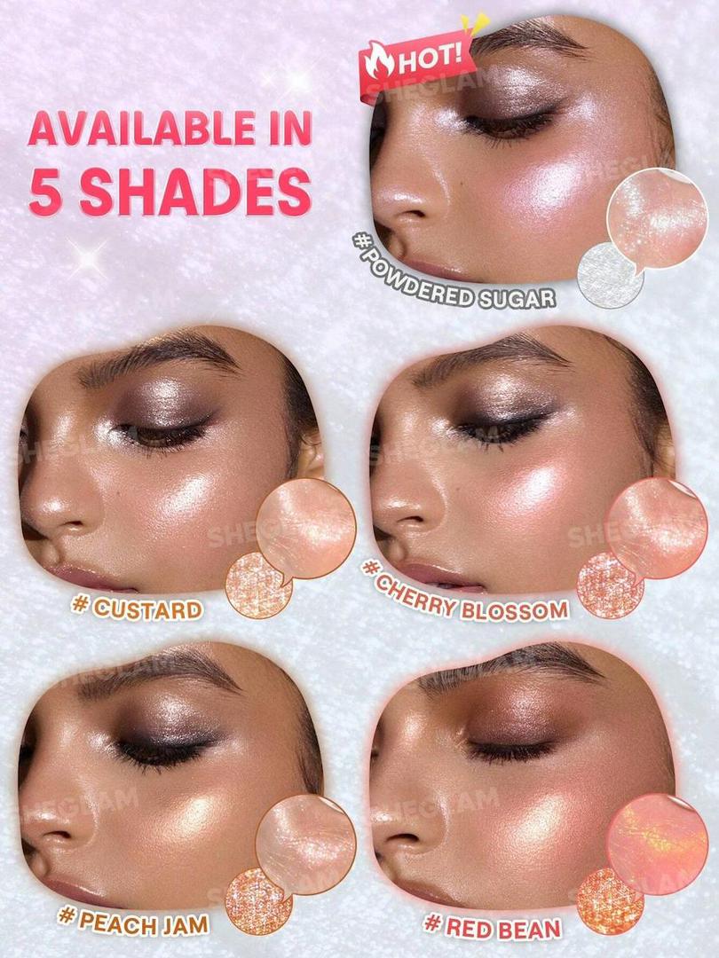 هایلایتر بالشتی شیگلم 1 رنگ هایلایتر بالشتی شیگلم