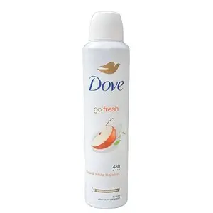 اسپری ضدتعریق زنانه داو مدل Go Fresh با رایحه سیب و چای سفید 2 اسپری ضدتعریق زنانه Dove Go Fresh Apple & White Tea