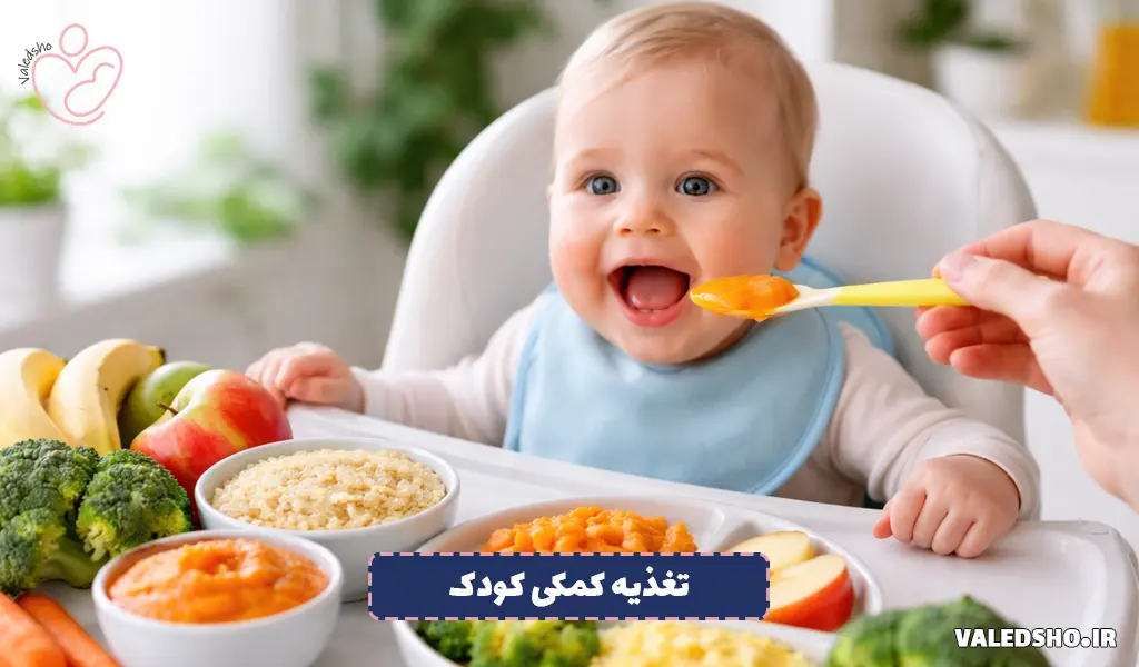 تغذیه کمکی کودک