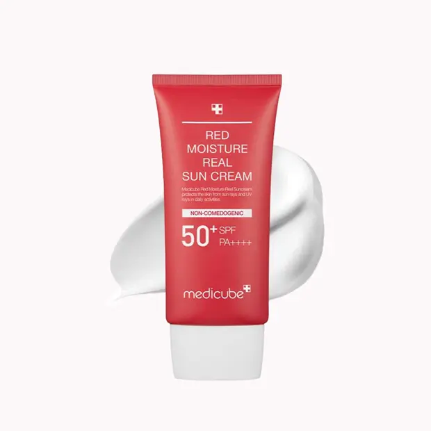 کرم ضد آفتاب red moisture real مدی کیوب