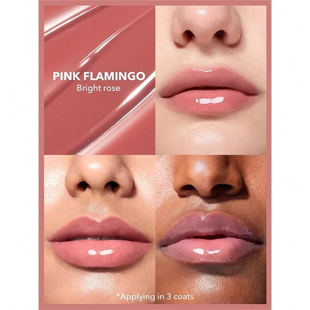 لیپ پلامپر شیگلم رنگ Pink Flamingo (بالم لب حجم دهنده) 2 بالم لب رنگی شیگلم مدل Pink Flamingo
